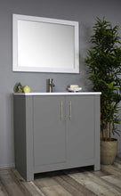 Load image into Gallery viewer, Austin 36&quot; vanity MTD-4236G-14Angle-Staged_Grey