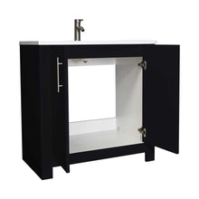 Load image into Gallery viewer, Austin 36&quot; vanity MTD-4236GB-14Angle-Open---no-background_glossy Black