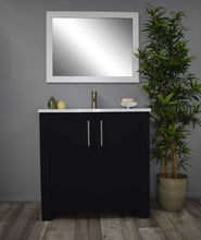 Load image into Gallery viewer, Austin 36&quot; vanity MTD-4236GB-14Front-Staged_glossy Black