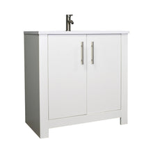 Load image into Gallery viewer, Austin 36&quot; vanity white MTD-4236GW-14Angle---no-background