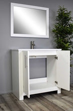 Load image into Gallery viewer, Austin 36&quot; vanity glossy white MTD-4236GW-14Angle-Open