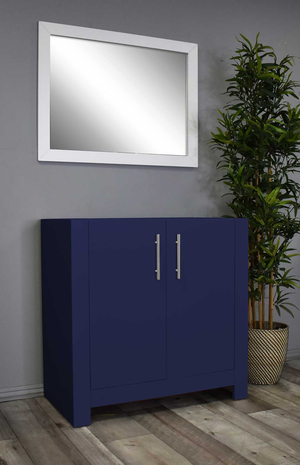 Austin 36" Vanity Cabinet only MTD-4236NV-0Angle_Navy