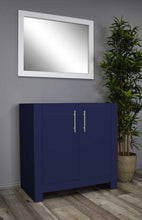 Load image into Gallery viewer, Austin 36&quot; Vanity Cabinet only MTD-4236NV-0Angle_Navy