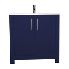 Load image into Gallery viewer, Austin 36&quot; vanity MTD-4236NV-14Front---no-background_Navy