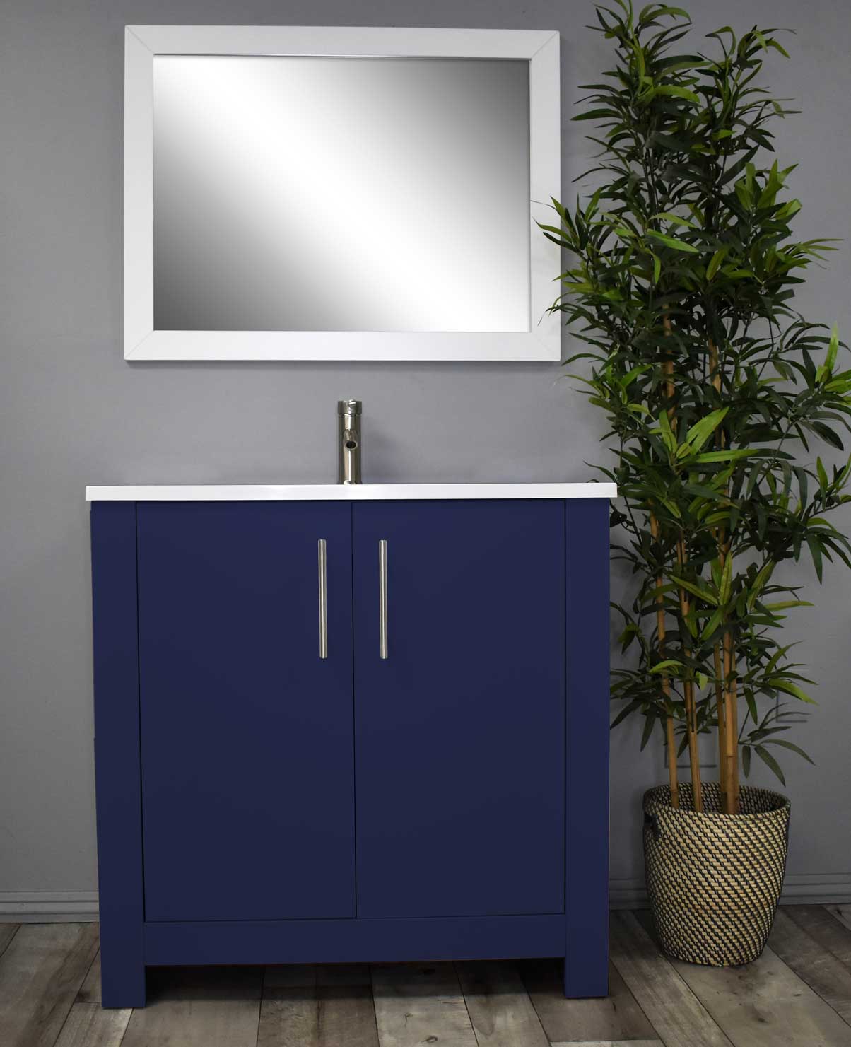 Austin 36" vanity MTD-4236NV-14Front_Navy