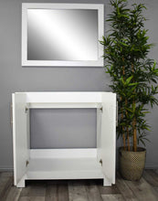 Load image into Gallery viewer, Austin 36&quot; Vanity Cabinet only White MTD-4236W-0Front-Open