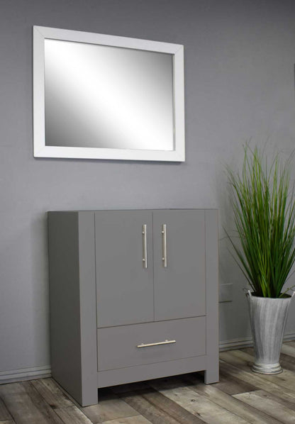 Boston 24" Vanity Cabinet only MTD-4324G-0Angle_Grey