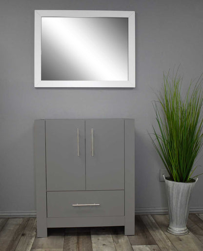 Boston 24" Vanity Cabinet only Grey MTD-4324G-0Front_Grey