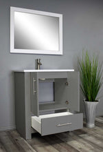 Load image into Gallery viewer, Boston 24&quot; Vanity MTD-4324G-14Angle-Open_Grey