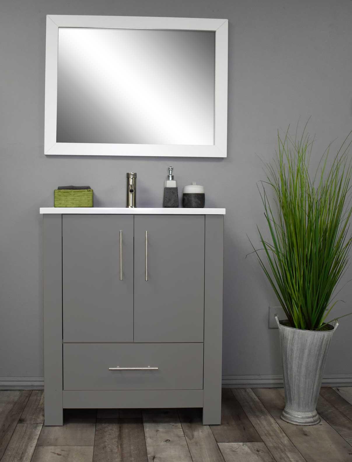 Volpa USA Boston 24" Modern Bathroom Vanity MTD-4324-14