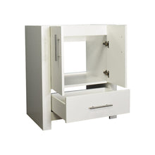 Load image into Gallery viewer, Boston 24&quot; Vanity Cabinet only Glossy White MTD-4324GW-0Angle-Open---no-background