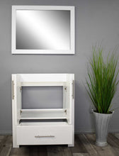 Load image into Gallery viewer, Boston 24&quot; Vanity Cabinet only Glossy White MTD-4324GW-0Front-Open