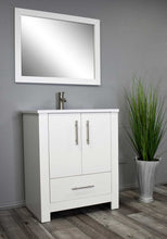 Load image into Gallery viewer, Boston 24&quot; Vanity  Glossy White MTD-4324GW-14Angle