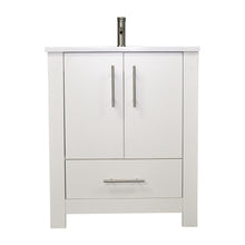 Load image into Gallery viewer, Boston 24&quot; Vanity glossy white MTD-4324GW-14Front---no-background