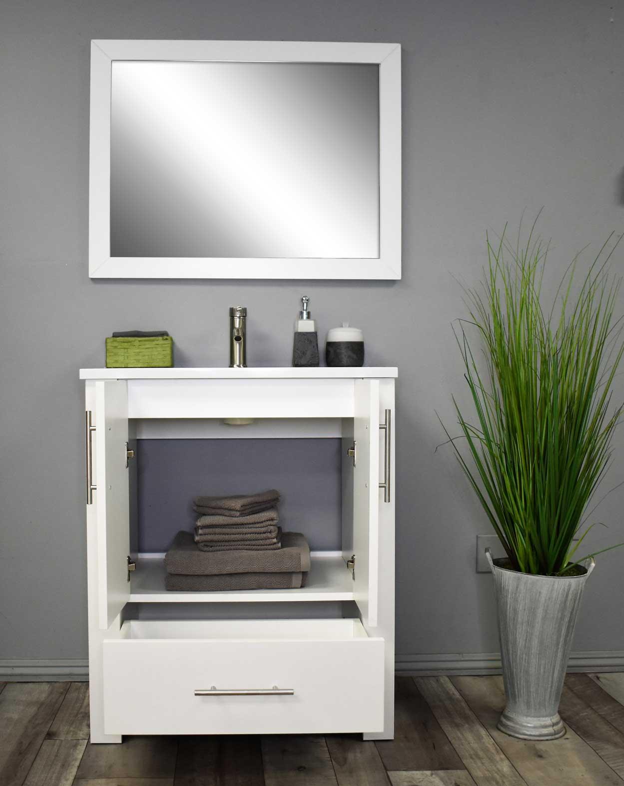 Volpa USA Boston 24" Modern Bathroom Vanity MTD-4324-14