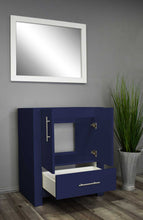 Load image into Gallery viewer, Boston 24&quot; Vanity Cabinet only MTD-4324NV-0Angle-Open_Navy