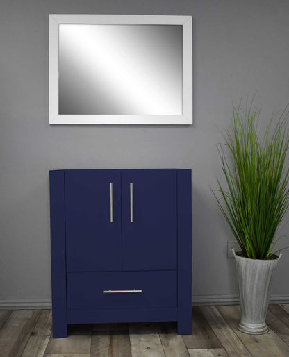 Boston 24" Vanity Cabinet only MTD-4324NV-0Front_Navy