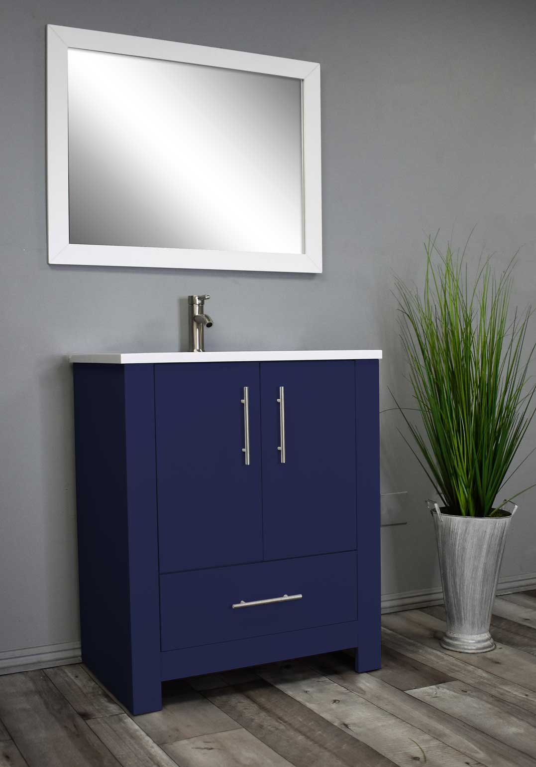 Boston 24" Vanity  MTD-4324NV-14Angle_Navy