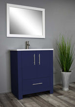 Load image into Gallery viewer, Boston 24&quot; Vanity  MTD-4324NV-14Angle_Navy