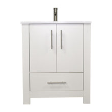 Load image into Gallery viewer, Boston 24&quot; Vanity white MTD-4324W-14Front---no-background
