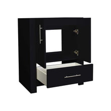 Load image into Gallery viewer, Boston 30&quot; Vanity Cabinet only MTD-4330BK-0Angle-Open---no-background_Black