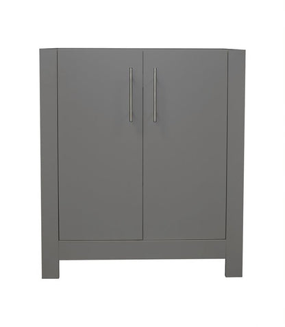 Boston 30" Vanity Cabinet only MTD-4330G-0_Front---no-background_Grey