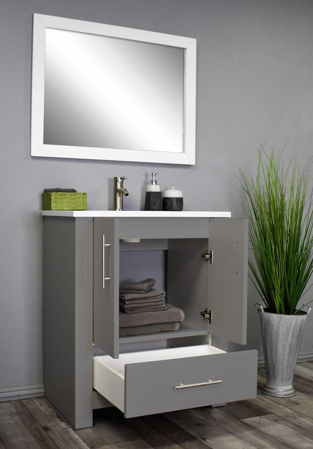 Volpa USA Boston 30" Modern Bathroom Vanity MTD-4330-14