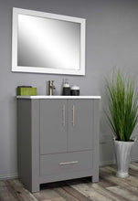 Load image into Gallery viewer, Boston 30&quot; Vanity MTD-4330G-14Angle-Staged_Grey