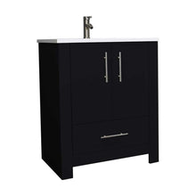 Load image into Gallery viewer, Boston 30&quot; Vanity MTD-4330GB-14Angle---no-background_glossy Black