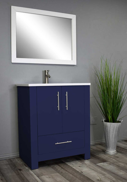 Boston 30" Vanity MTD-4330NV-14Angle_Navy