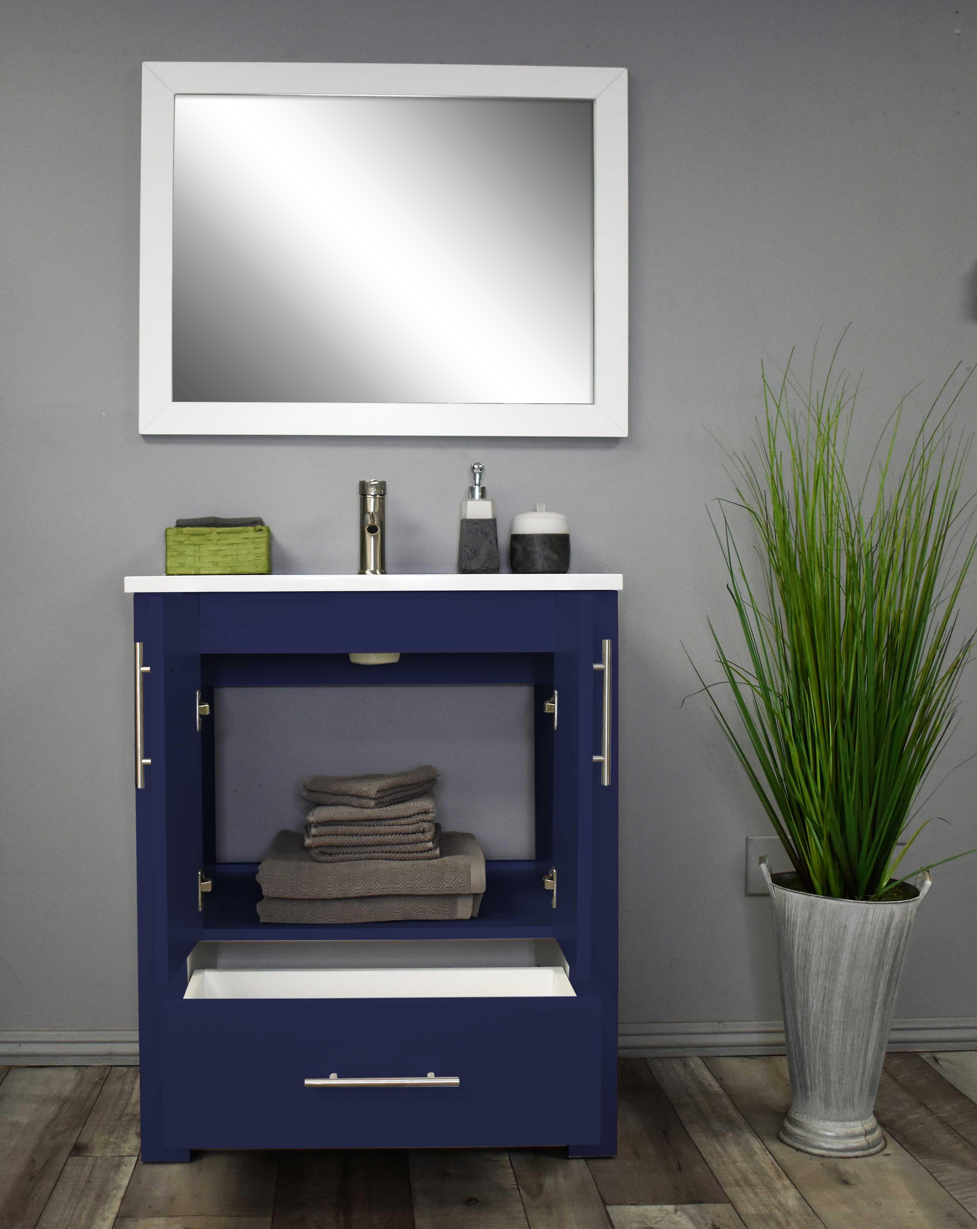 Volpa USA Boston 30" Modern Bathroom Vanity MTD-4330-14