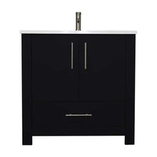 Load image into Gallery viewer, Boston 36&quot; Black Vanity MTD-4336BK-14Front---no-background_Black