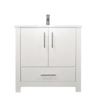Load image into Gallery viewer, Boston 36&quot; Vanity Glossy White MTD-4336GW-0Front-nobackground