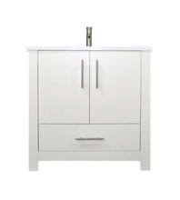 Load image into Gallery viewer, Boston 36&quot; Vanity Glossy White MTD-4336GW-0Front-nobackground