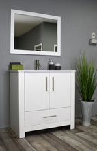 Load image into Gallery viewer, Boston 36&quot; Vanity Glossy White MTD-4336GW-14AngleStaged