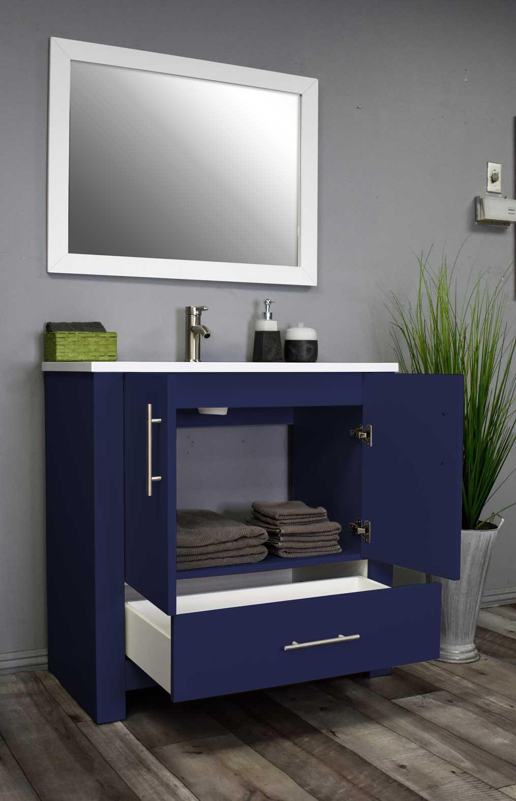 Volpa USA Boston 36" Modern Bathroom Vanity MTD-4336-14