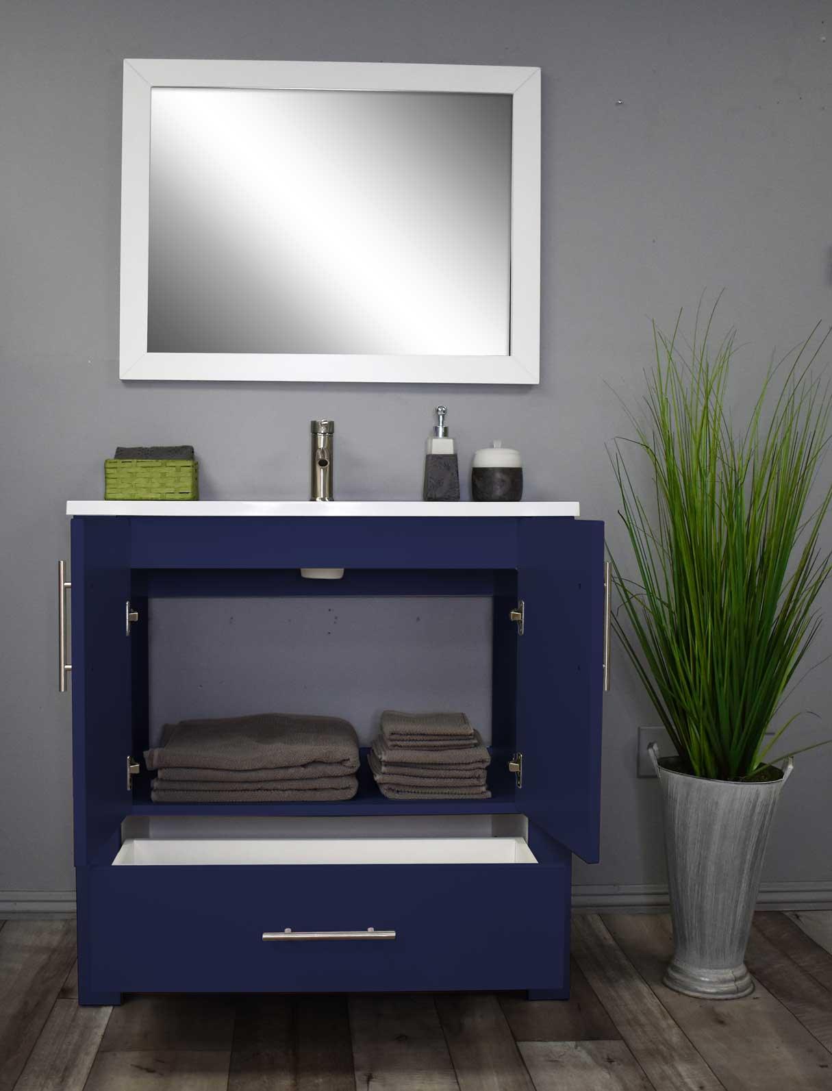 Volpa USA Boston 36" Modern Bathroom Vanity MTD-4336-14