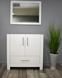 Boston 36" Vanity Cabinet only White MTD-4336W-0Front