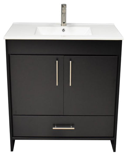 Pacific 30" Vanity Only Black 