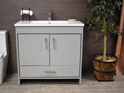 Volpa USA Rio 36" Modern Bathroom Vanity MTD-336-3