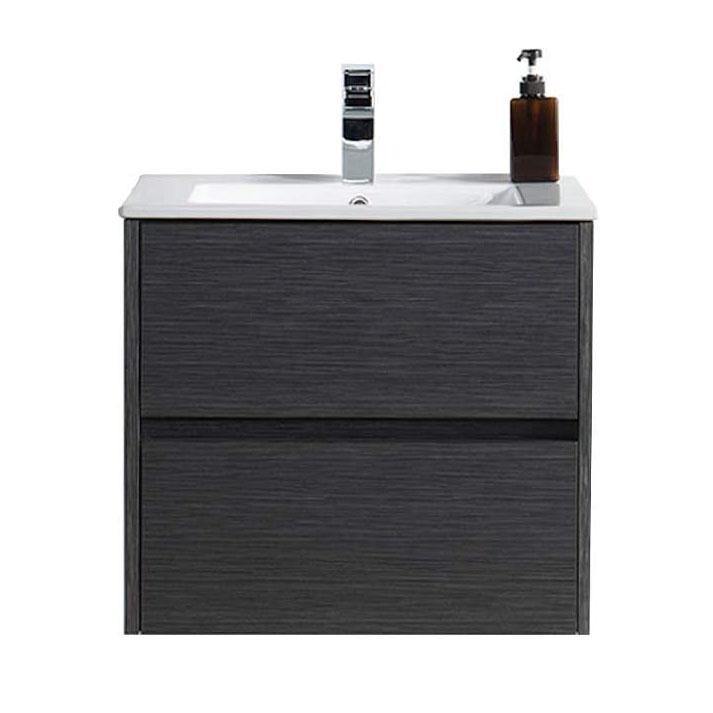 Blossom Valencia 36 Inch Single Vanity Base in White or Silver Grey. Available with Ceramic Sink, Mirror, Mirrored Medicine Cabinet - The Bath Vanities