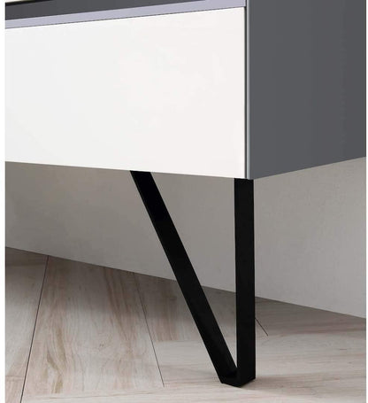 Blossom Berlin 36 Inch Vanity Base in White. Available with Acrylic Sink - The Bath Vanities