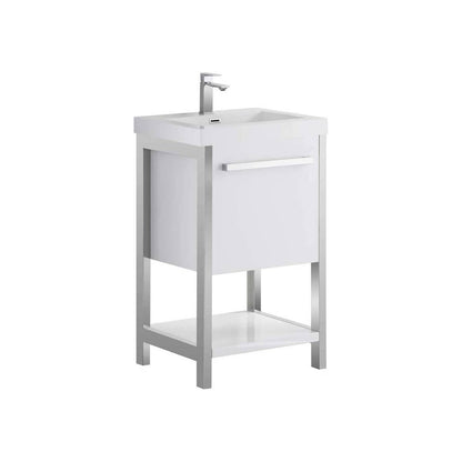 Blossom Riga 20” White Vanity - The Bath Vanities