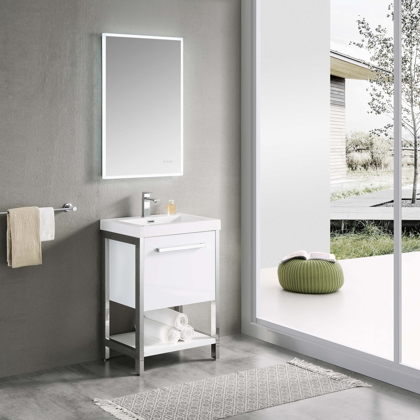 Blossom Riga 24” White Vanity