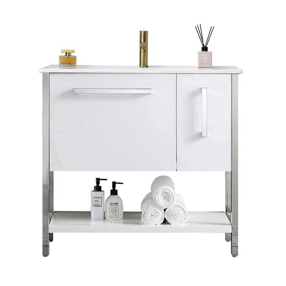 Blossom Riga 36” White Vanity - The Bath Vanities