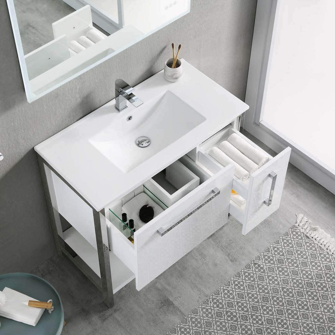 Blossom Riga 36” White Vanity