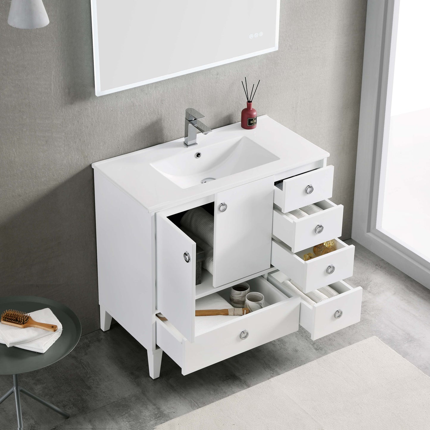 Blossom Lyon 36” White Vanity