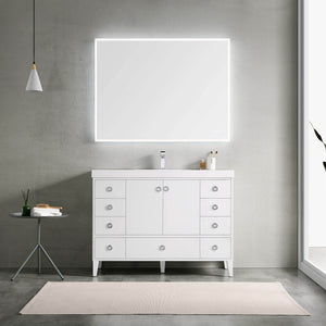 Blossom Lyon 48” White Single Vanity