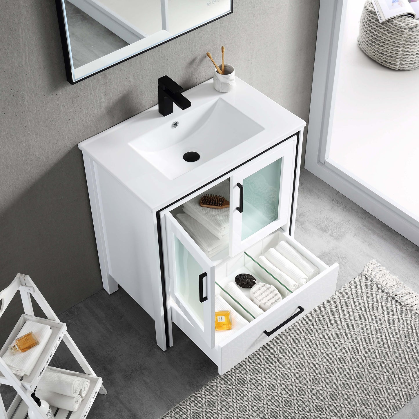 Blossom Birmingham 30” White Vanity