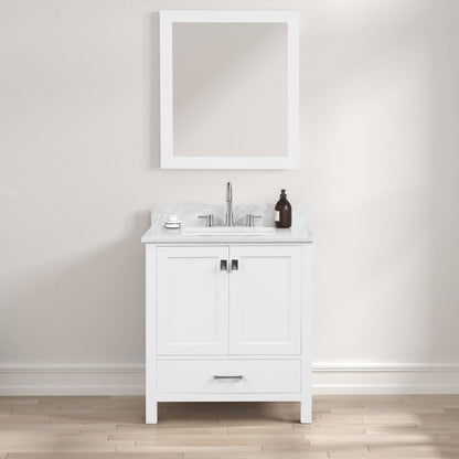 Blossom Geneva 30” White / Gray / Blue Vanity V8026 30